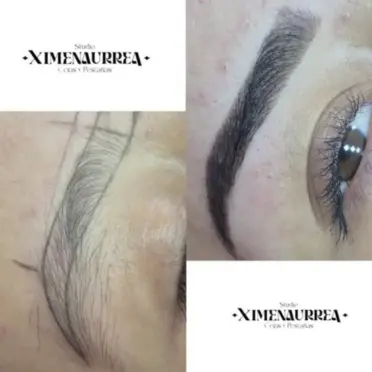 Maquillaje semipermanente con henna Maquillaje semipermanente con henna en cejas en Fusagasugá - Studio Ximena Urrea